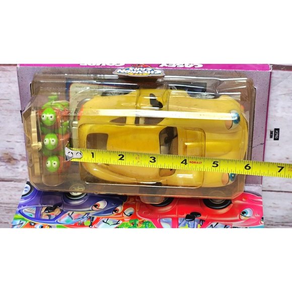 Vintage 1999 The Chevron Cars Casey Coupe Collectible - Features Eyes Move Side - Picture 9 of 16
